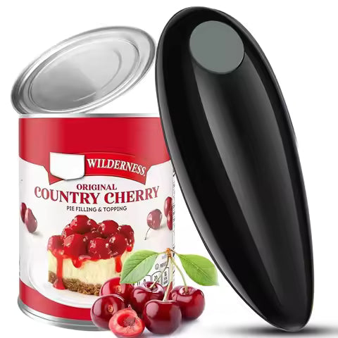 Electric Can Opener Battery Powered – One Touch Automatic Can Opener with Smooth Edge Cutting
